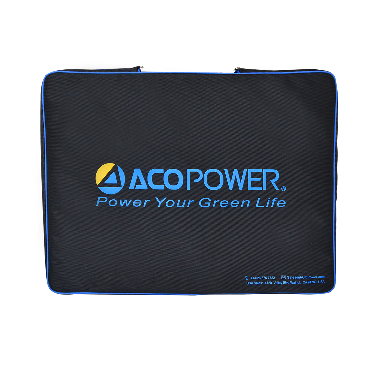 ACOPower Plk 120W Portable Solar Panel with Pre-installed Charge Controller and Lightweight Briefcase - Castle Anna