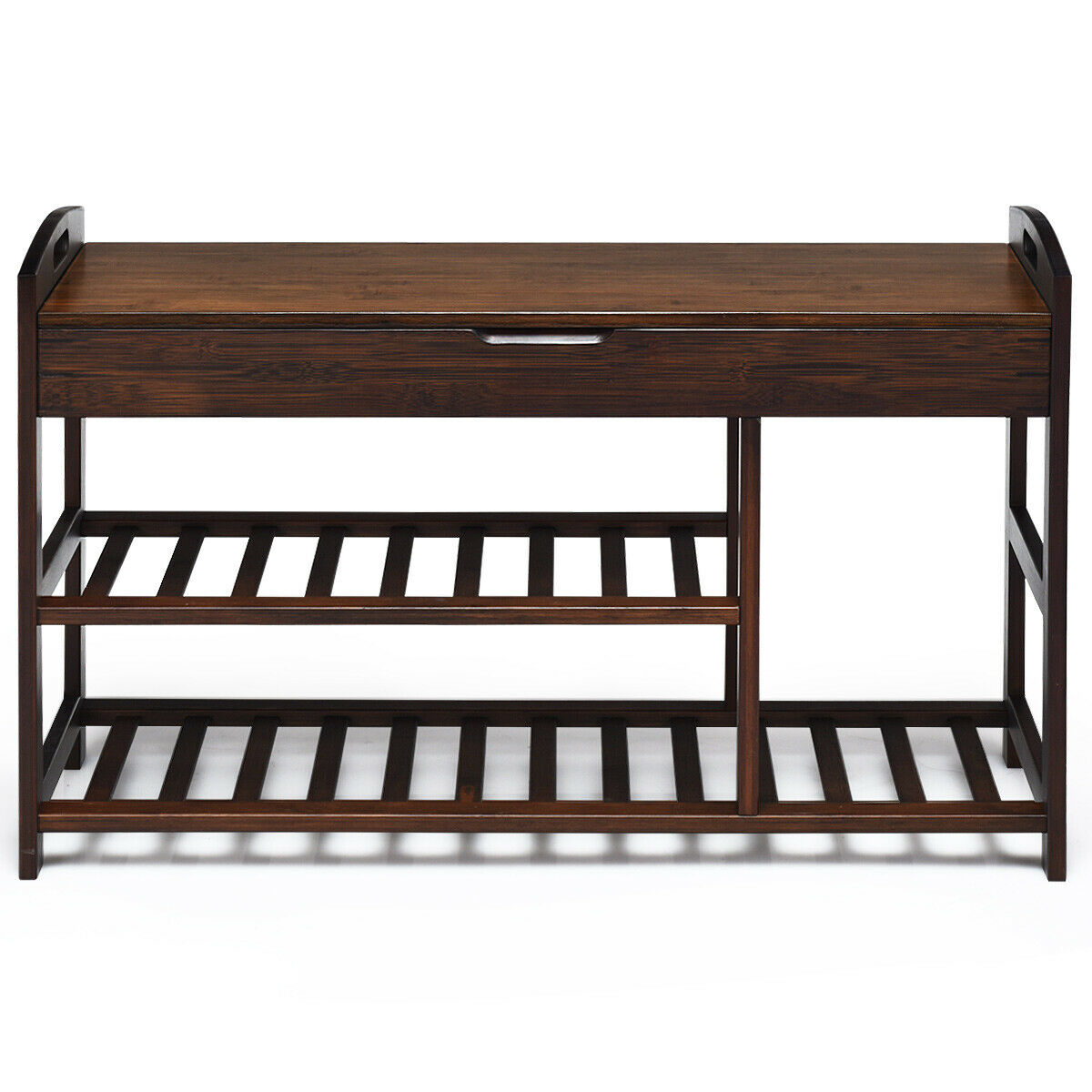 Bamboo Boot Storage Bench - Castle Anna