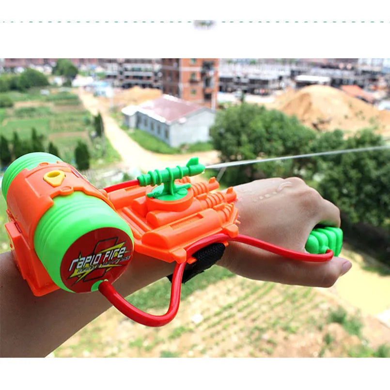 Water Gun Toys Fun Spray Wrist Hand-held Children's Outdoor Beach Play Water Toy For Boys Sports Summer Pistol Gun Weapon Gifts - Castle Anna