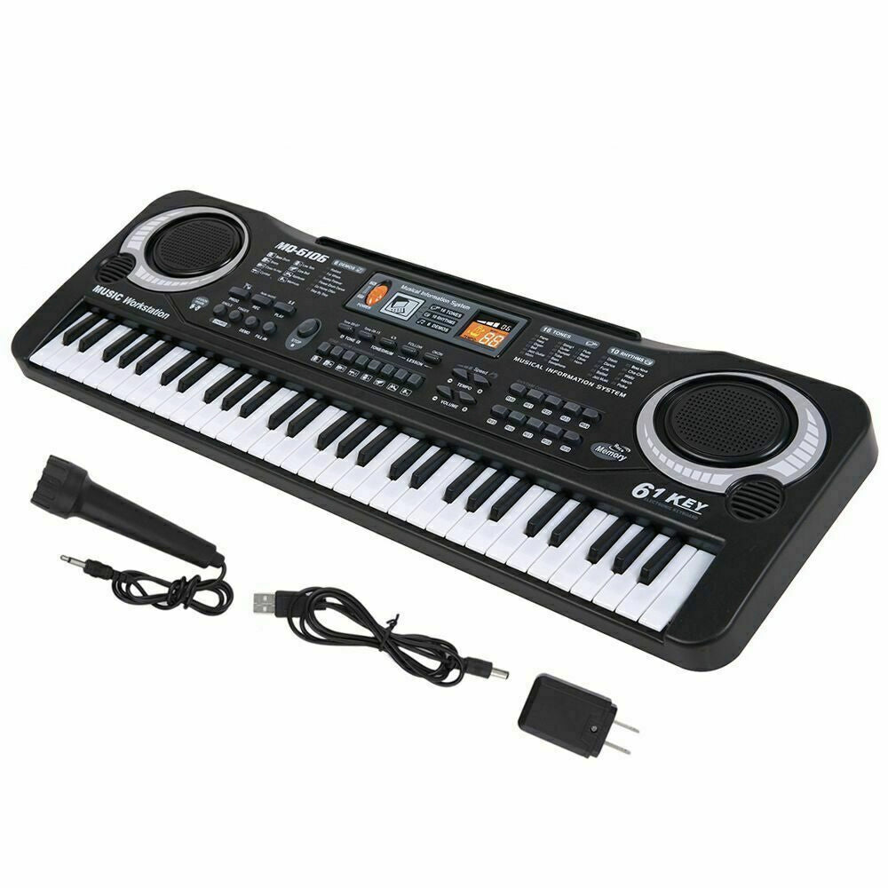 Electronic Keyboard Musical Portable Piano for Kids - Castle Anna