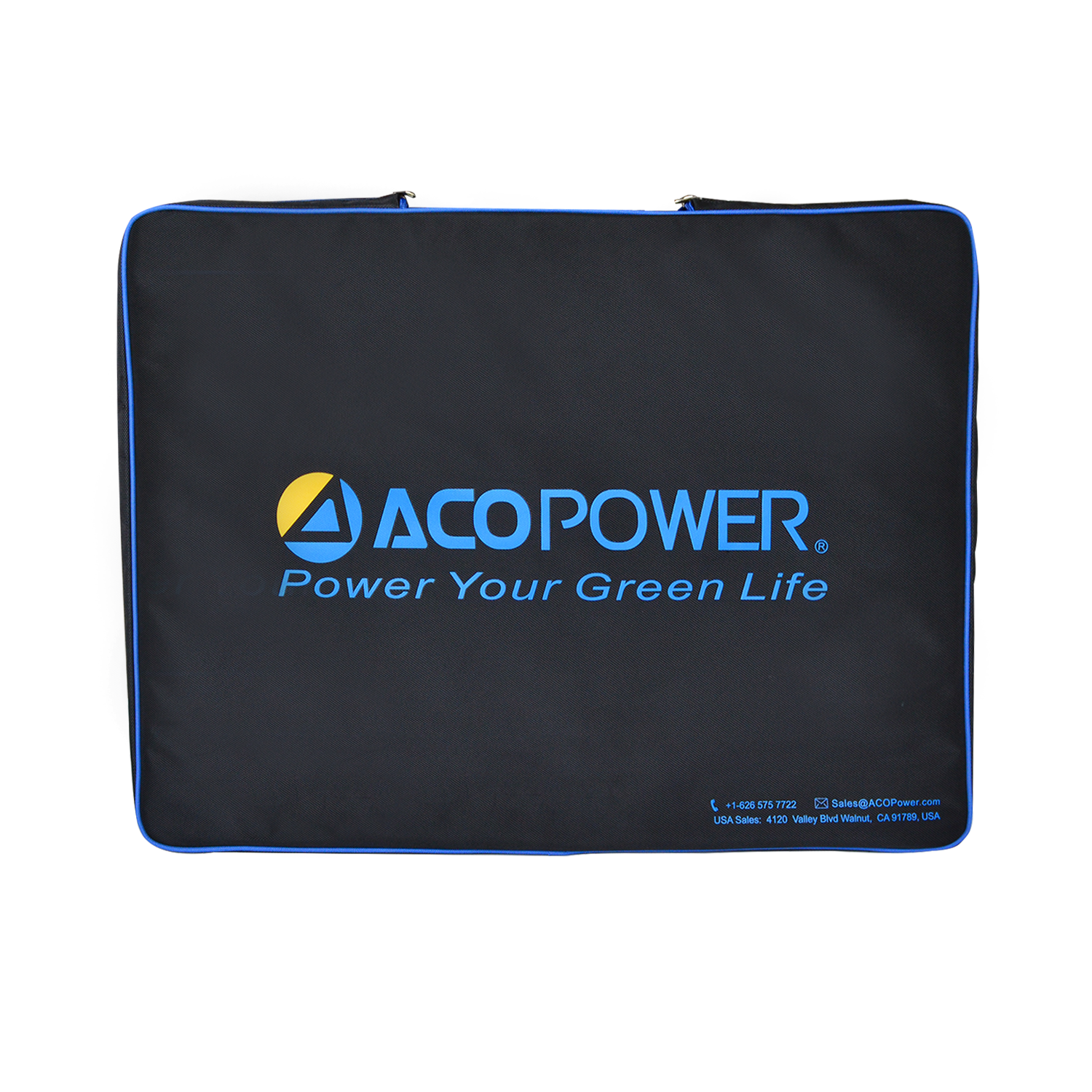 ACOPower Plk 120W Portable Solar Panel with Pre-installed Charge Controller and Lightweight Briefcase - Castle Anna