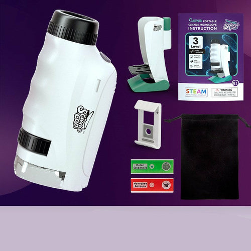 Children's Toy Portable Mini Microscope - Castle Anna