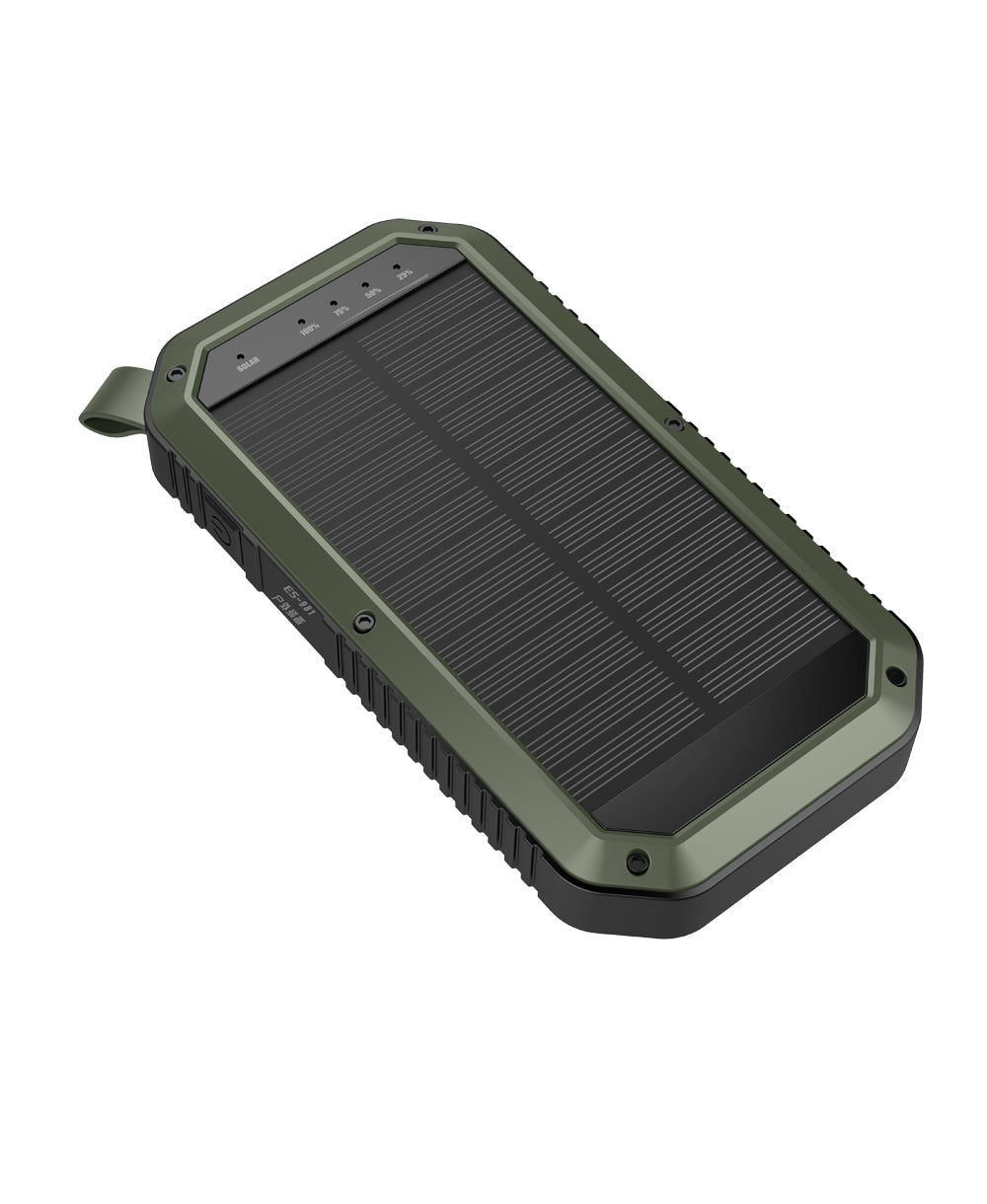 Sun Chaser Mini Solar Powered Wireless Phone Charger 10,000 mAh With - Castle Anna