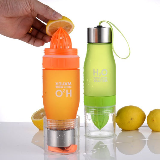 Lemon Fruit Juicer Bottle - Castle Anna