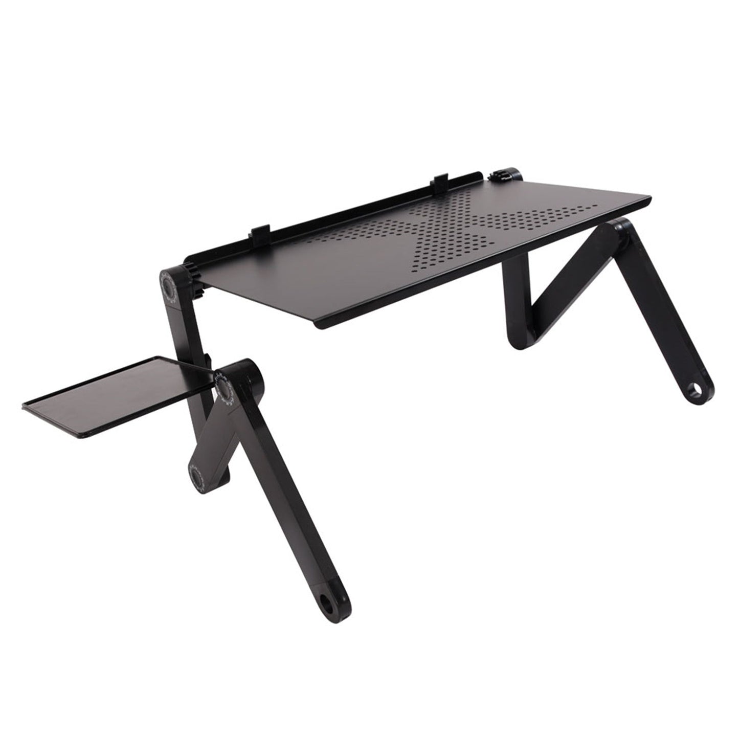 48 X 26cm Portable Home Assembly Folding Table Black - Castle Anna