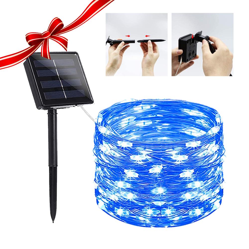 Solar Powered String Lights Indoor Outdoor Waterproof For Gardens Home - Castle Anna