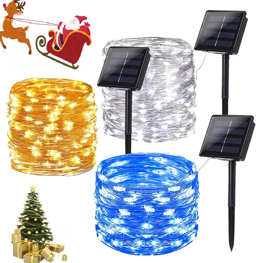 Solar Powered String Lights Indoor Outdoor Waterproof For Gardens Home - Castle Anna