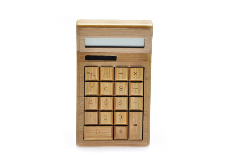 Solar Power Bamboo Calculator - Castle Anna