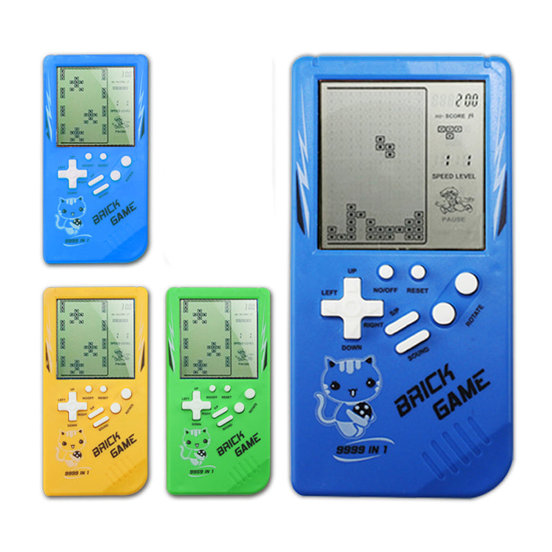 Retro Childhood Tetris Handheld Game Player - Castle Anna