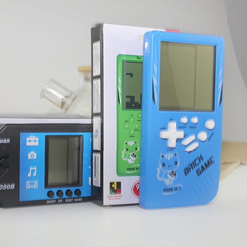 Retro Childhood Tetris Handheld Game Player - Castle Anna