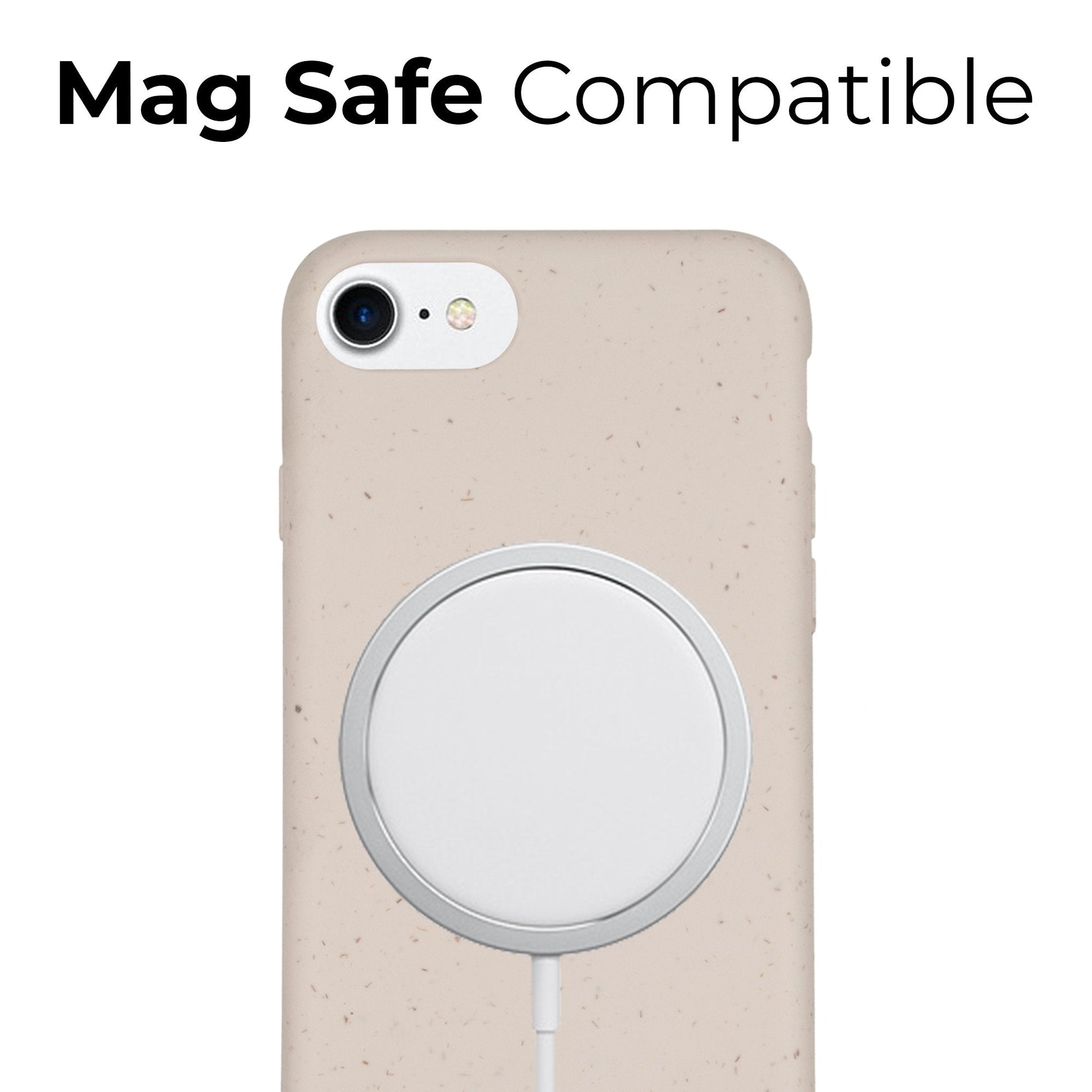 Biodegradable phone case - Natural White - Castle Anna