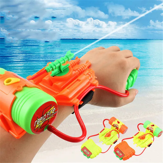 Water Gun Toys Fun Spray Wrist Hand-held Children's Outdoor Beach Play Water Toy For Boys Sports Summer Pistol Gun Weapon Gifts - Castle Anna