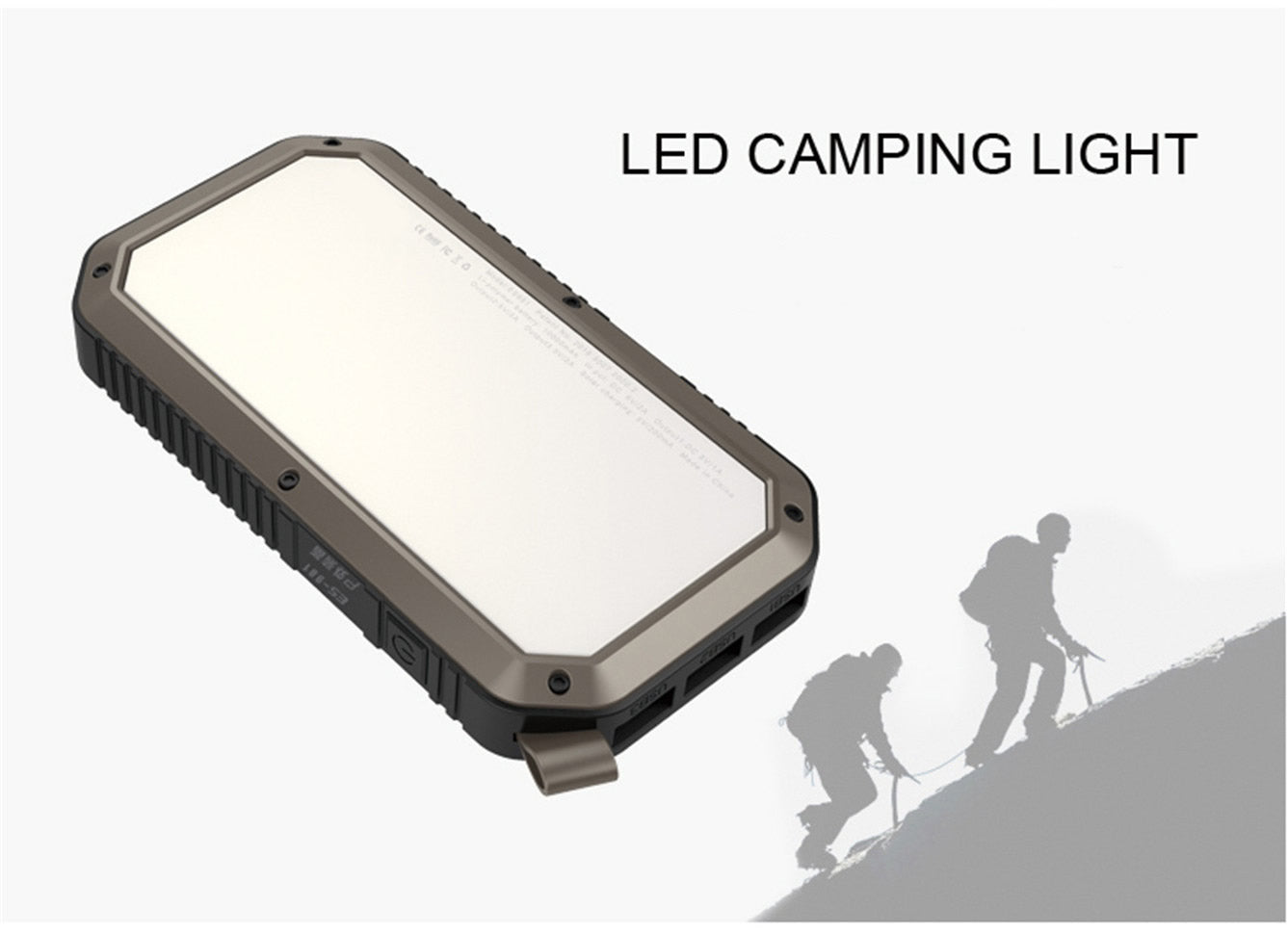 Sun Chaser Mini Solar Powered Wireless Phone Charger 10,000 mAh With - Castle Anna