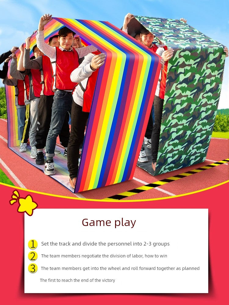 Kindergarten Fun Sensory Training Equipment Outdoor Toys - Castle Anna