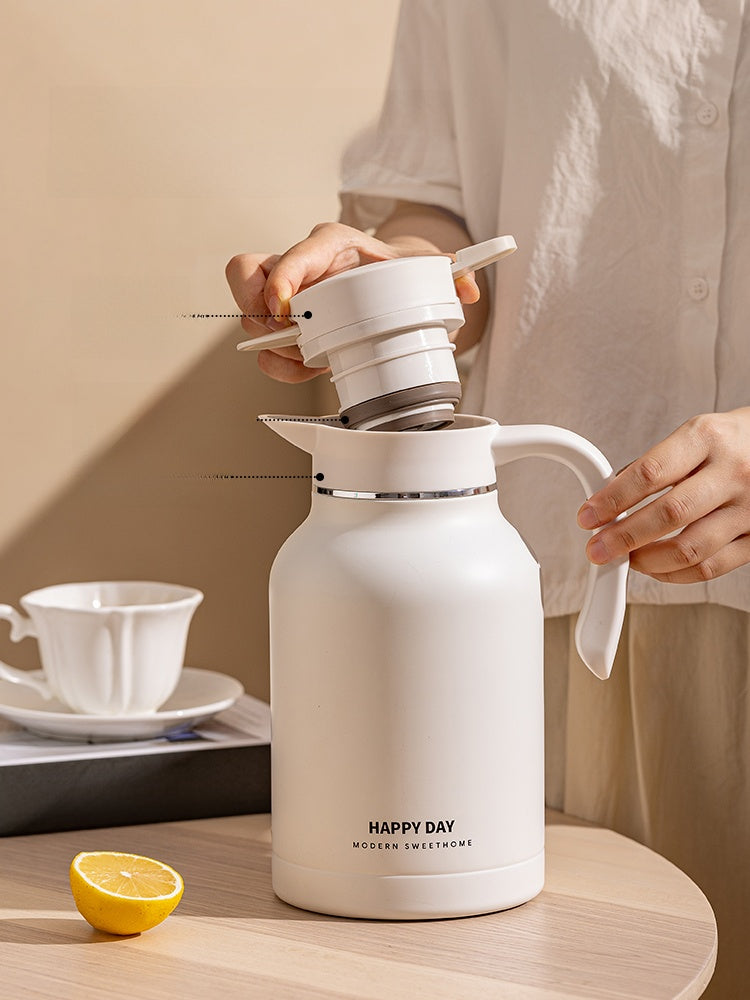 Modern Housewife Original Thermal Pot Domestic Hot Water Pot Dormitory Large Capacity Heat Preservation Bottle 316 Stainless Steel Hot Water Bottle - Castle Anna