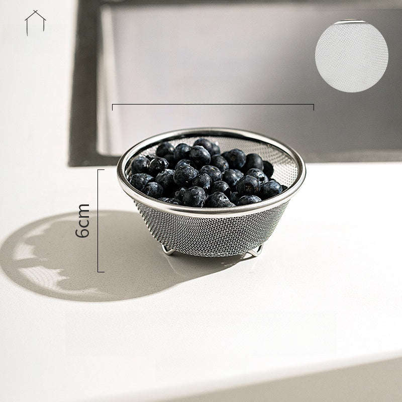 Modern Housewife Stainless Steel Kitchen Water Filter Washing Basin - Castle Anna