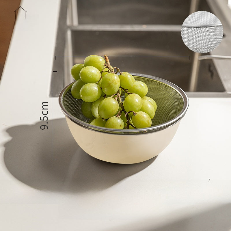 Modern Housewife Stainless Steel Kitchen Water Filter Washing Basin - Castle Anna