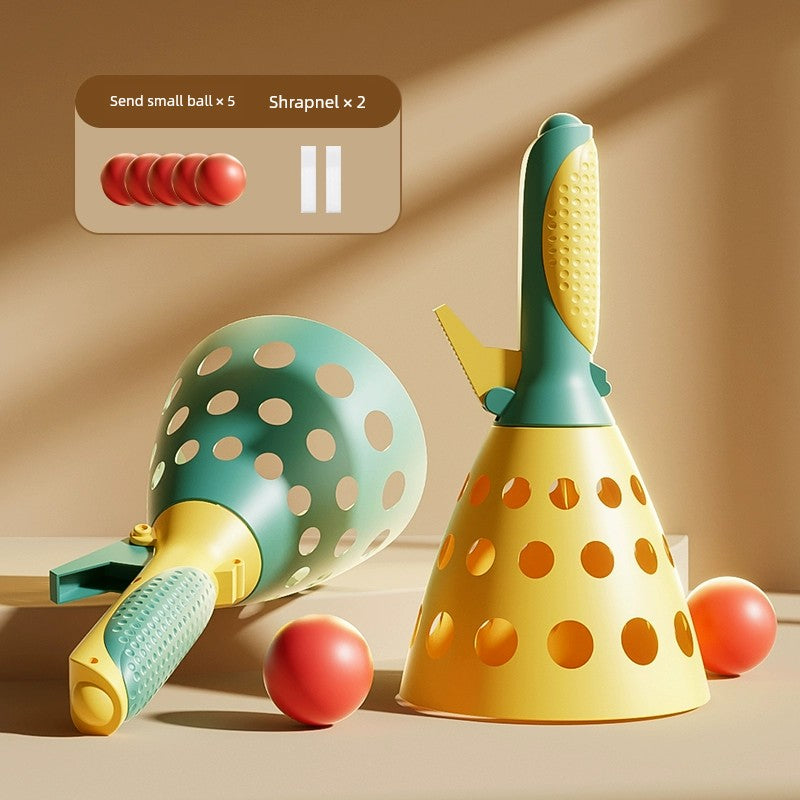 Interactive Indoor Outdoor Fun Catapult Ball Toys - Castle Anna