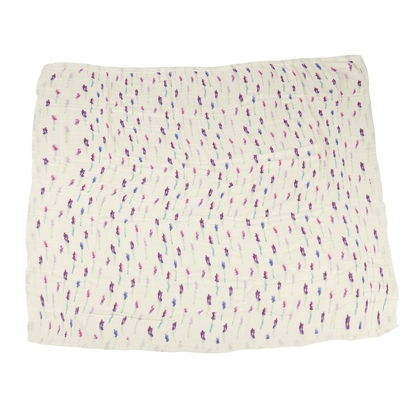 Lavender and White Newcastle Blanket - Castle Anna