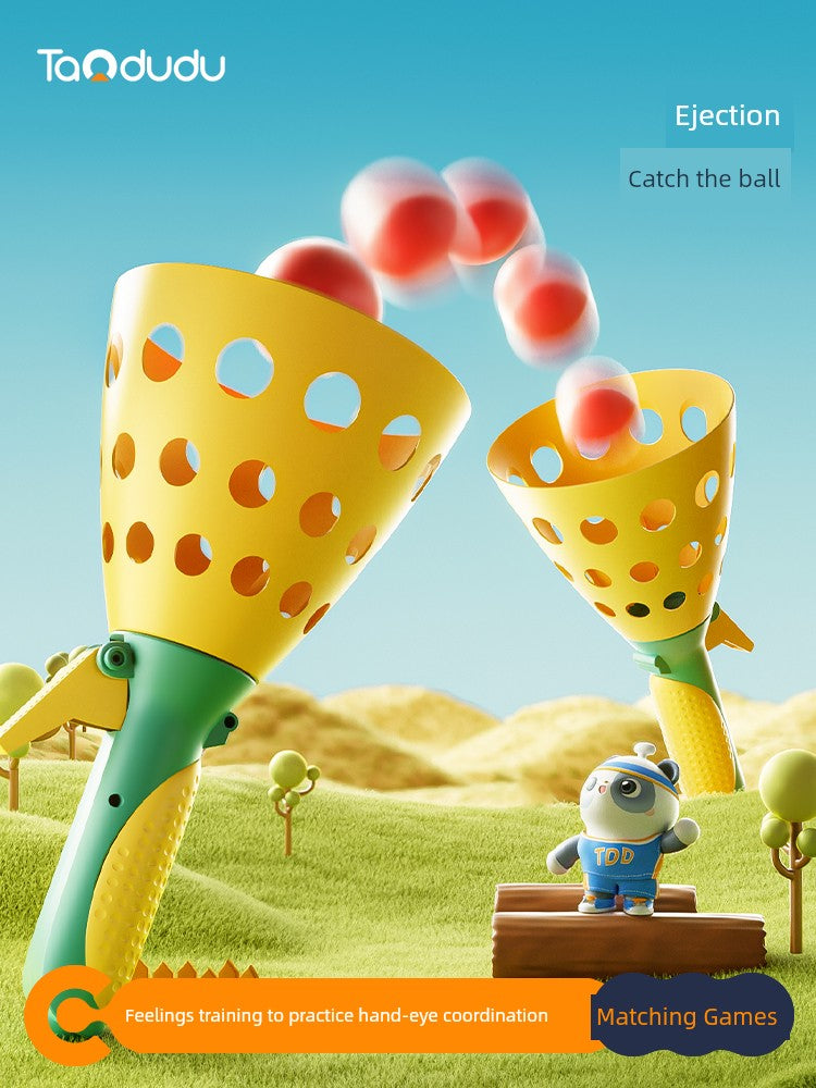 Interactive Indoor Outdoor Fun Catapult Ball Toys - Castle Anna