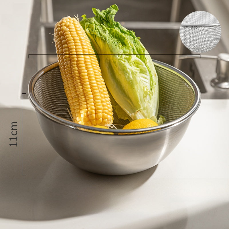 Modern Housewife Stainless Steel Kitchen Water Filter Washing Basin - Castle Anna