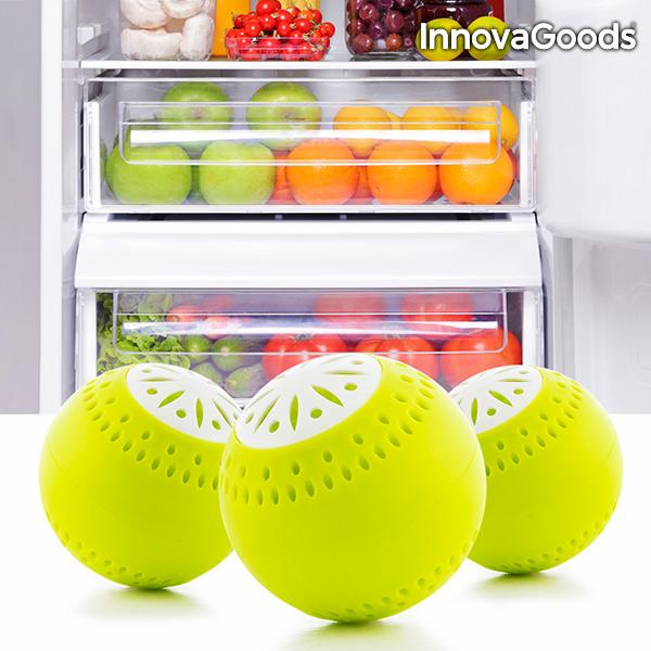 Fridge Eco Balls InnovaGoods 3 Units - Castle Anna