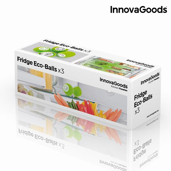 Fridge Eco Balls InnovaGoods 3 Units - Castle Anna