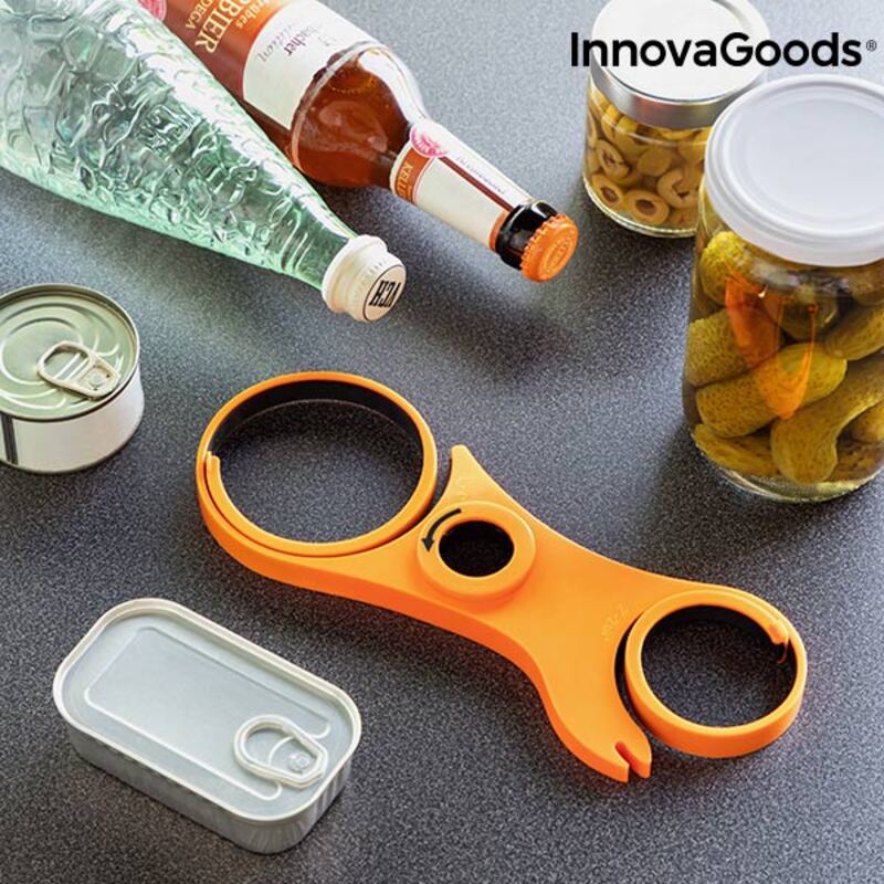 5-in-1 Multi-Purpose Jar Opener InnovaGoods - Castle Anna