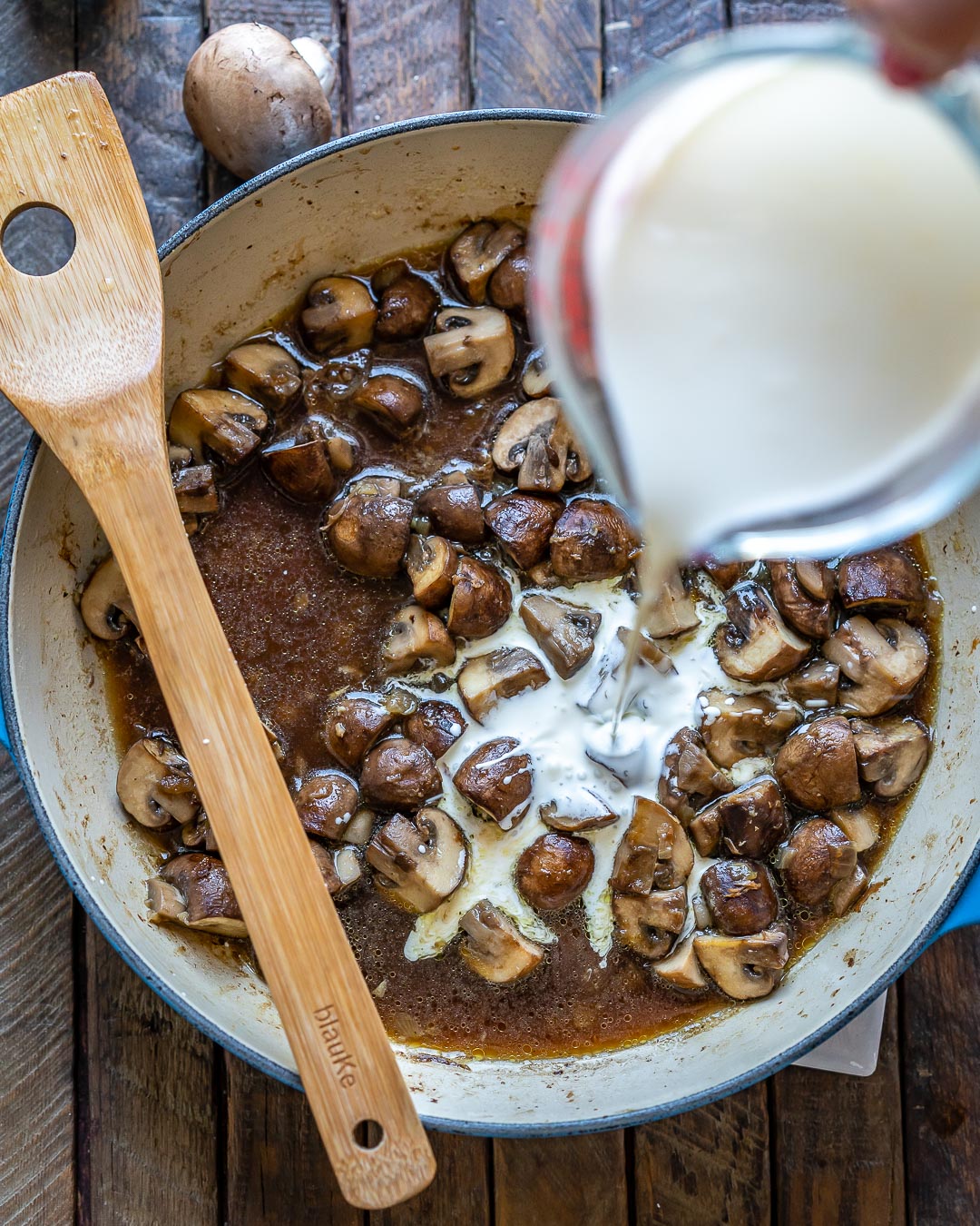 Wooden Spoons for Cooking 7-Pack - Bamboo Kitchen Utensils Set - Castle Anna