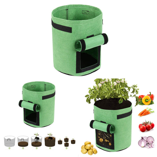 Portable Plant Bag Potato Planting Bag Durable Bag - Castle Anna