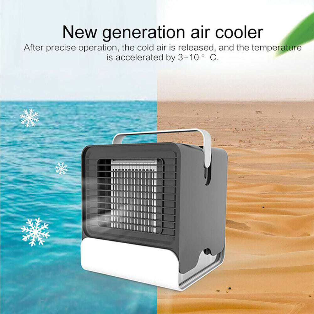 USB Mini Negative Ion Cool Fan Air Conditioner - Castle Anna