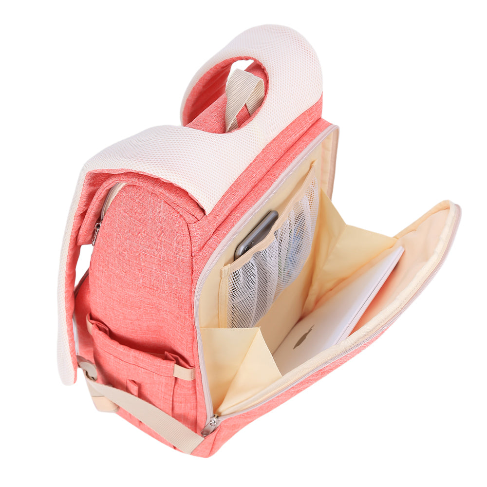 Canvas Diaper Bag Travel Backpack - Castle Anna