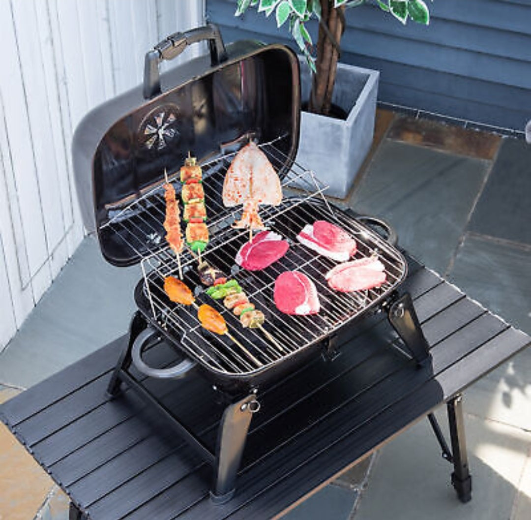 Portable Tabletop BBQ Charcoal Grill - Castle Anna