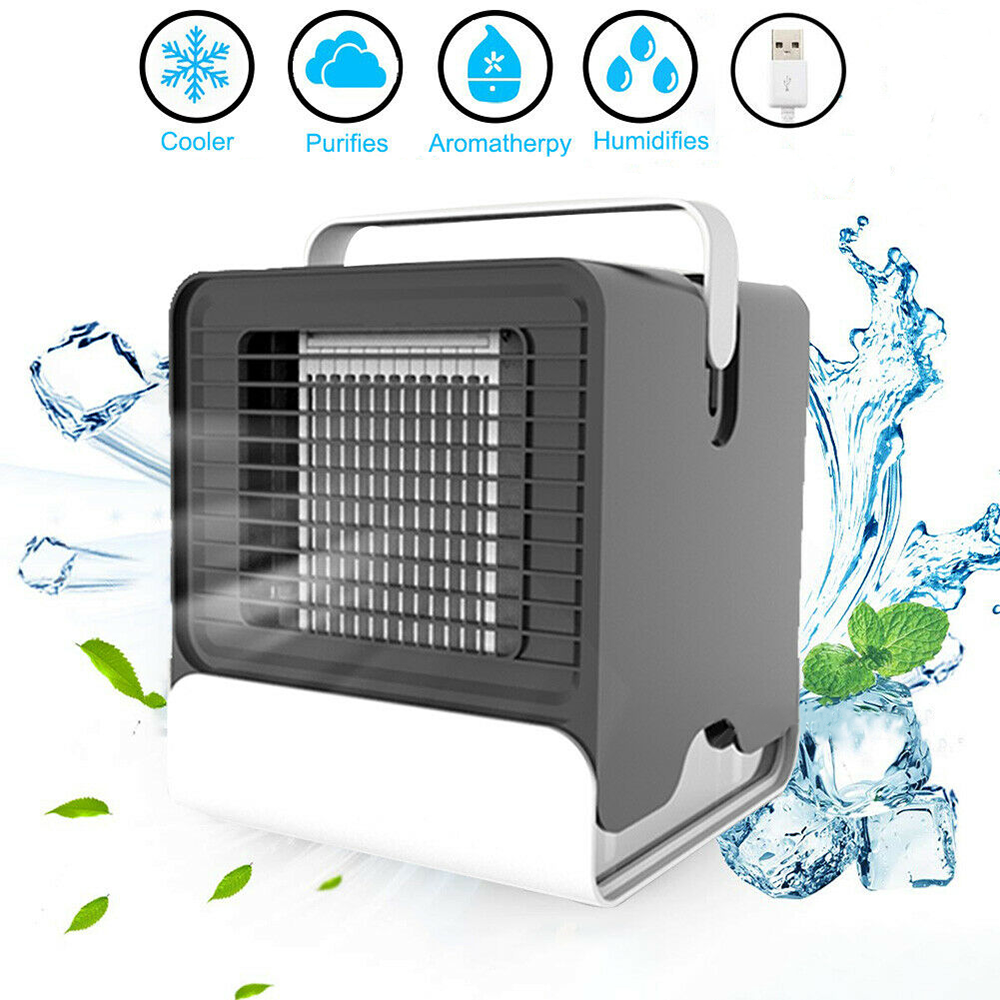 USB Mini Negative Ion Cool Fan Air Conditioner - Castle Anna