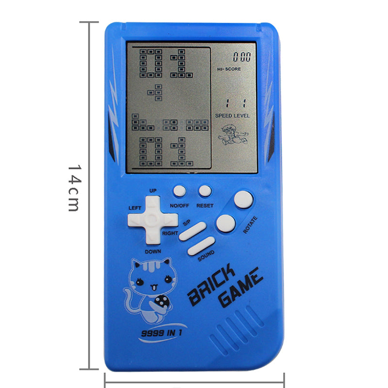 Retro Childhood Tetris Handheld Game Player - Castle Anna