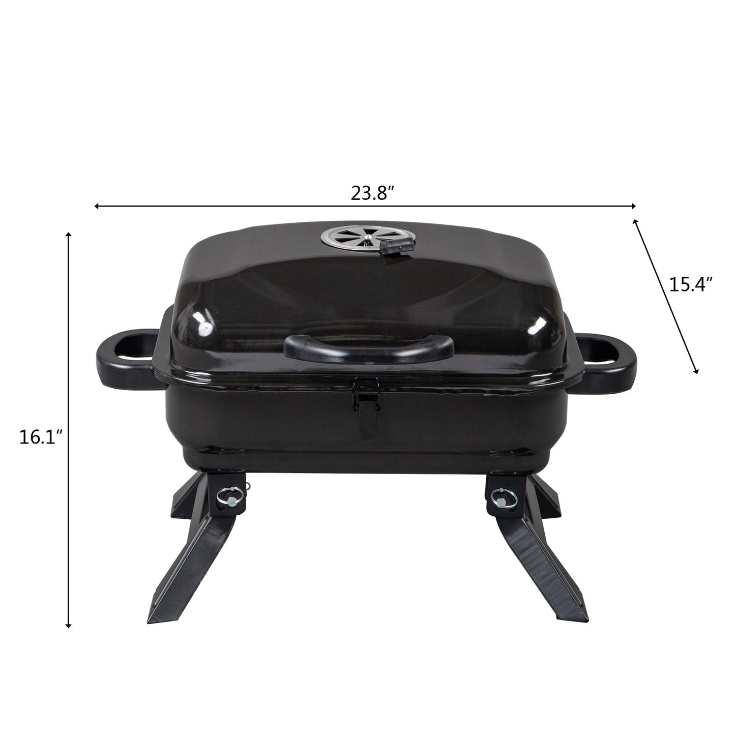 Portable Tabletop BBQ Charcoal Grill - Castle Anna