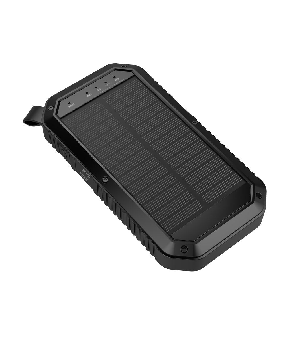Sun Chaser Mini Solar Powered Wireless Phone Charger 10,000 mAh With - Castle Anna