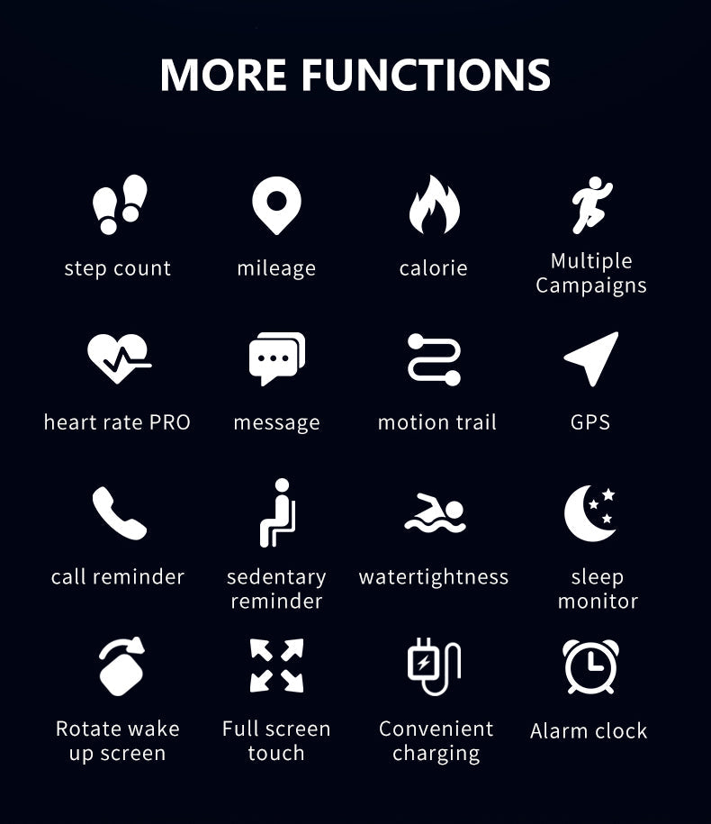 Smart Fit Sporty Fitness Tracker and Waterproof Swimmers Watch - Castle Anna