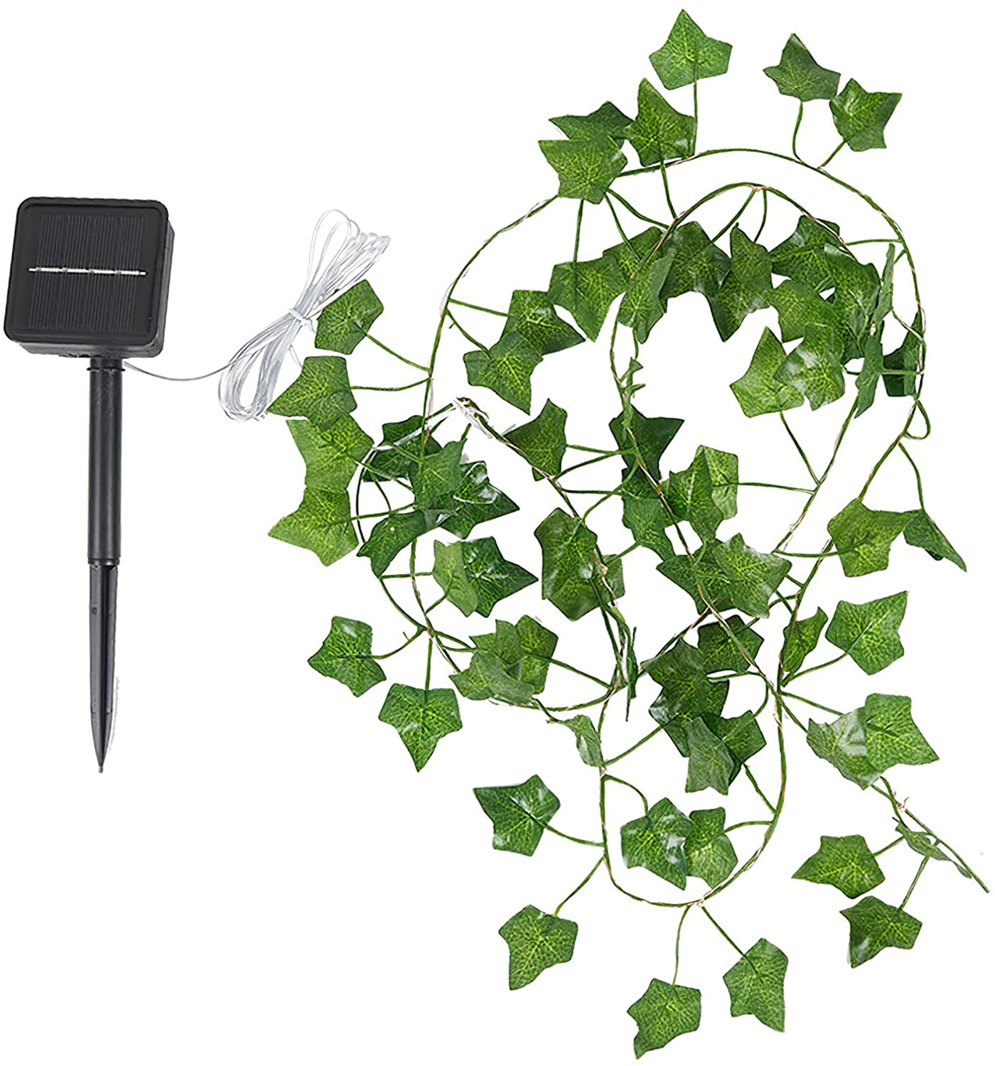 Solar-Powered Maple Leaves Garland LED String Light - Castle Anna